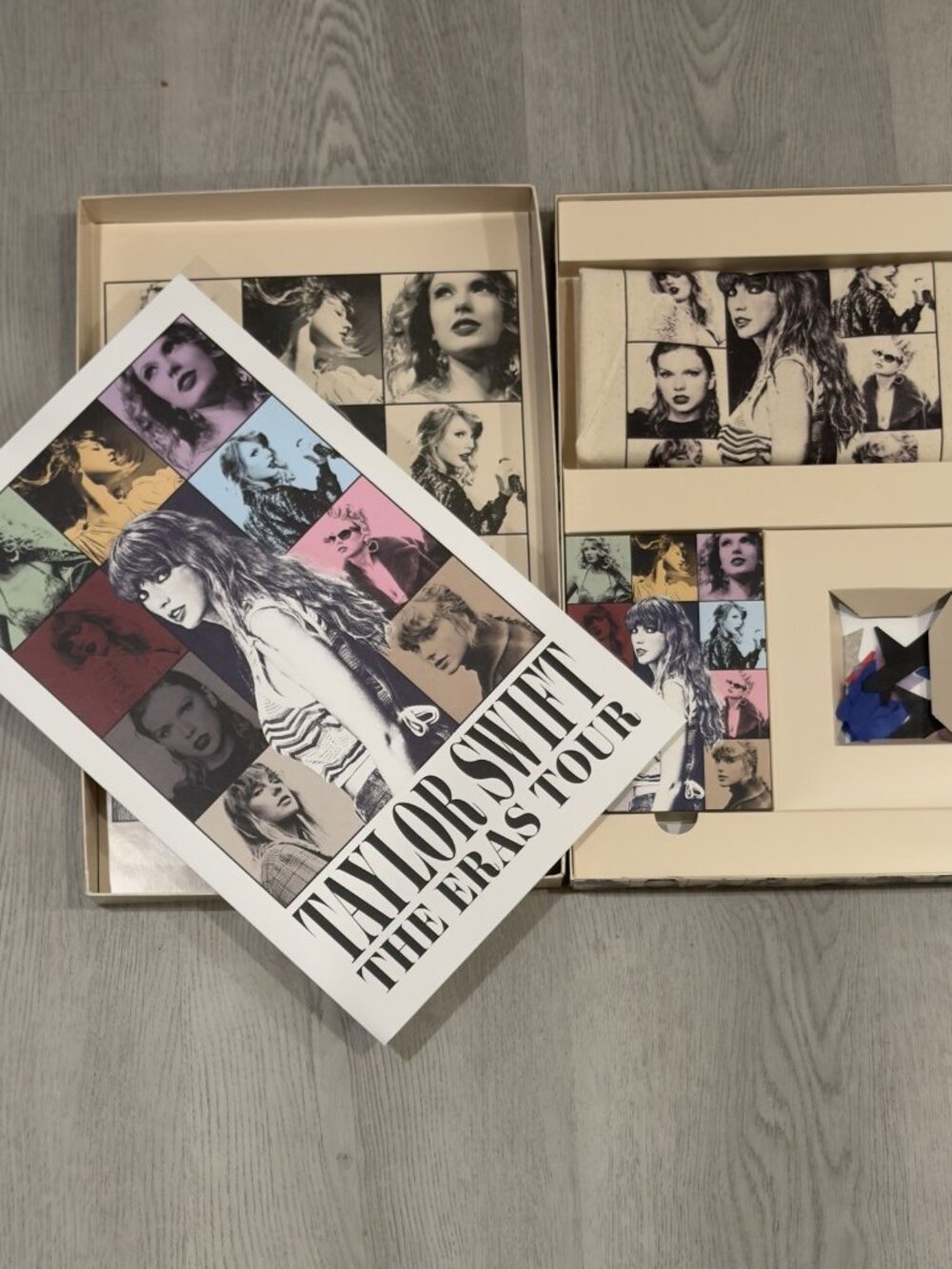 Taylor Swift The Eras Tour VIP Package Merch Box Official 2024 (Incomplete)